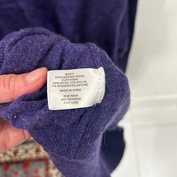 Men’s 1/4 Zip Orvis Merino Sweater. Like new. - Picture 5 of 5